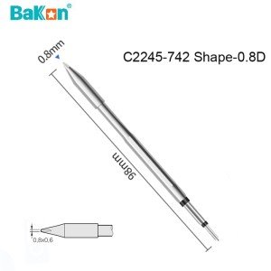Bakon C245-742 Shape-0.8D Havya Uç
