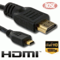 Electroon HDMI to Micro HDMI Kablo Altın Uçlu 1 Metre
