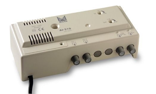 Alcad AI-210 Geniş Bant Kablo TV Yükseltici (5-2400MHz)