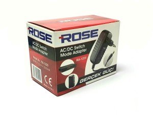 ROSE 12Volt 2Amper 12V 2A Adaptör 5.5x2.5mm Jak Fişli