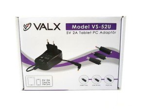 Valx VS-52U 5V 2A DC Üniversal Tablet Pc Adaptör