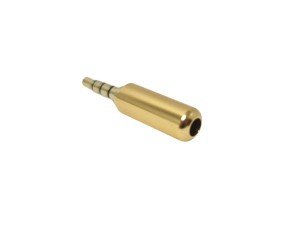 electroon 3.5mm Stereo 3 boğumlu Metal Gold Jak