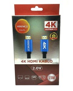 Hiremco 4K 60Hz Ultra HD 1.5Metre HDMI Kablo