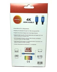 Hiremco 4K 60Hz Ultra HD 1.5Metre HDMI Kablo