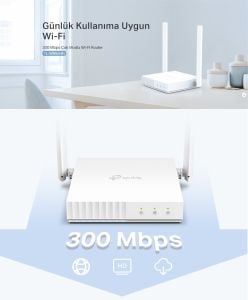 TP-Link TL-WR844N 300Mbps 5dBi Multi-Mode Wifi Router (Agile Config)