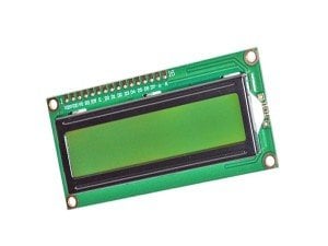Arduino 2x16 LCD Ekran Yeşil-Siyah - TC1602A