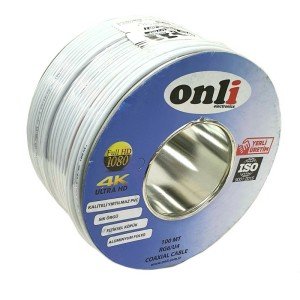 Onli RG-U4 CCS Mini Twin Çiftli Anten Kablosu 100Metre