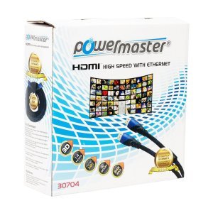 Powermaster 20Metre Örgülü HDMI Kablo v1.4