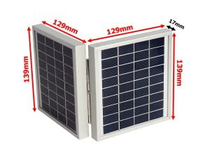 Powermaster 9Volt 4Watt Solar Aydınlatma Seti 2'li Panel