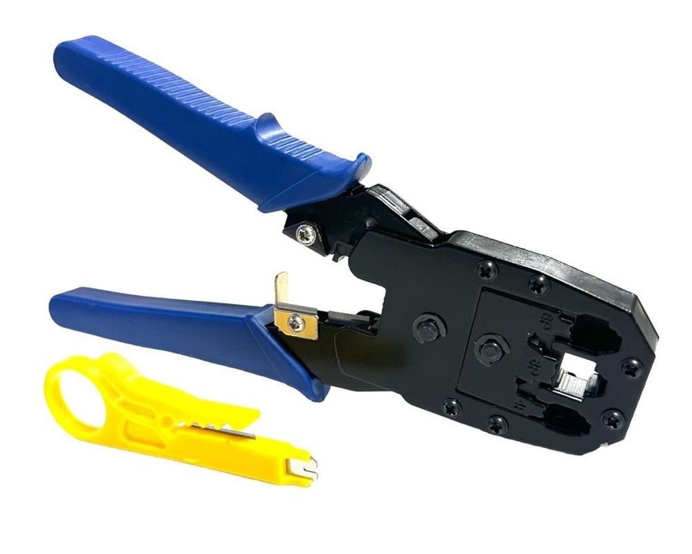 electroon HT-315 Cat5-Cat6-RJ11-RJ45 Konnektör Sıkma Pensesi