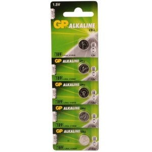 GP 189 LR54 LR1130 (AG10) Pil 5'li Paket