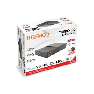 HİREMCO Turbo S10-4K LİNUX-Çanaklı-Çanaksız İnternet Uydu Alıcısı
