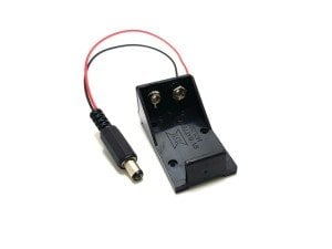 electroon 9Volt Pil Kutusu Jak Fişli 5.5x2.5mm