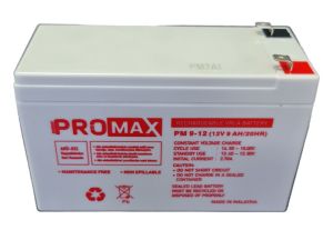 Energy Promax 12V 9Ah Akü 12Volt 9Amper