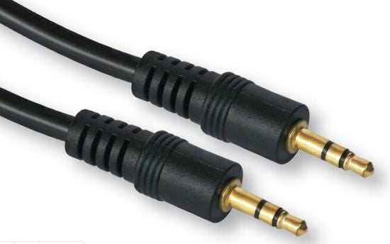 electroon 3,5mm Stereo Jaklı Ses Kablosu 1,5Metre Gold