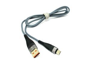 HYTECH HY-X225 3A Micro Usb Hızlı Şarj Kablosu 1Metre Gri