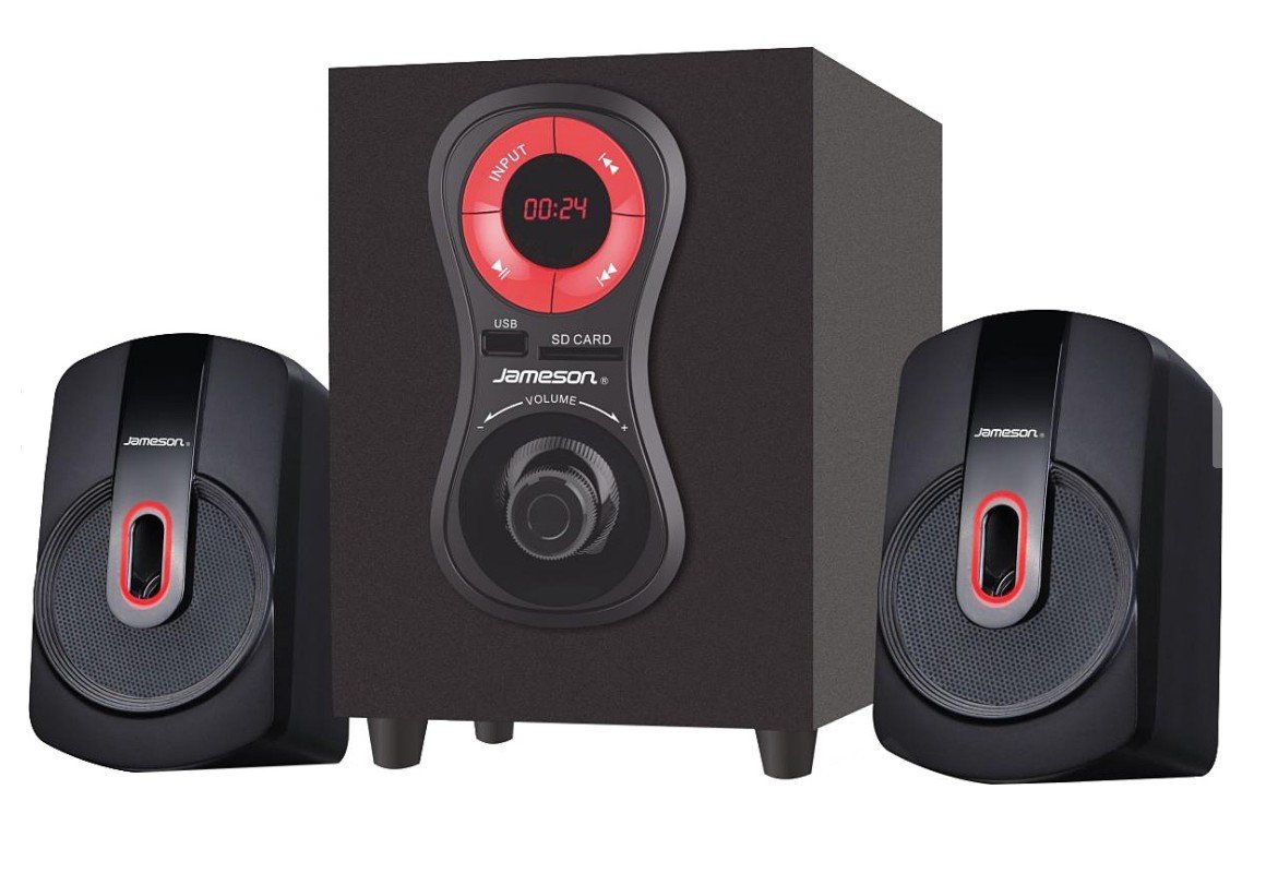 Jameson JSM-390BT 2+1 Radyolu USB-SD-Bluetooth Ses Sistemi 250Watt