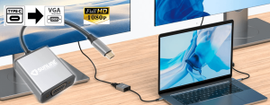 Sunline 170668 Type-C USB 3.1 Type-C/ VGA Dönüştürücü