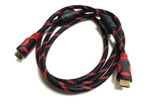 Hiremco HDMI Kablo 1.8mt Altın Uçlu Örgülü