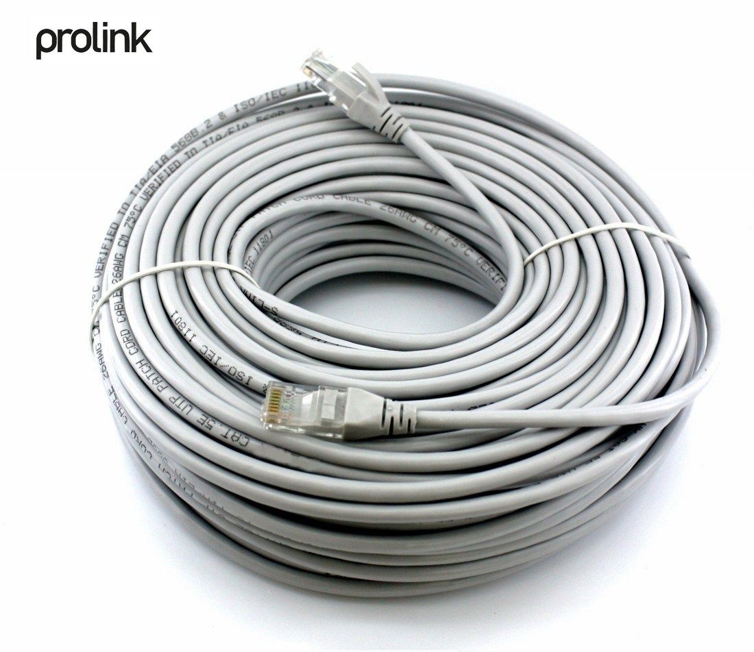 Prolink 100 Metre ADSL Cat5 Kablo - Hazır Tak Kullan