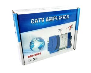 Novacom GCH-201G CATV Amplifier Karasal+Uydu Hat Yükselteç 31dB