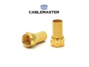 Cablemaster RG6 Gold F Konnektör CMF-01G