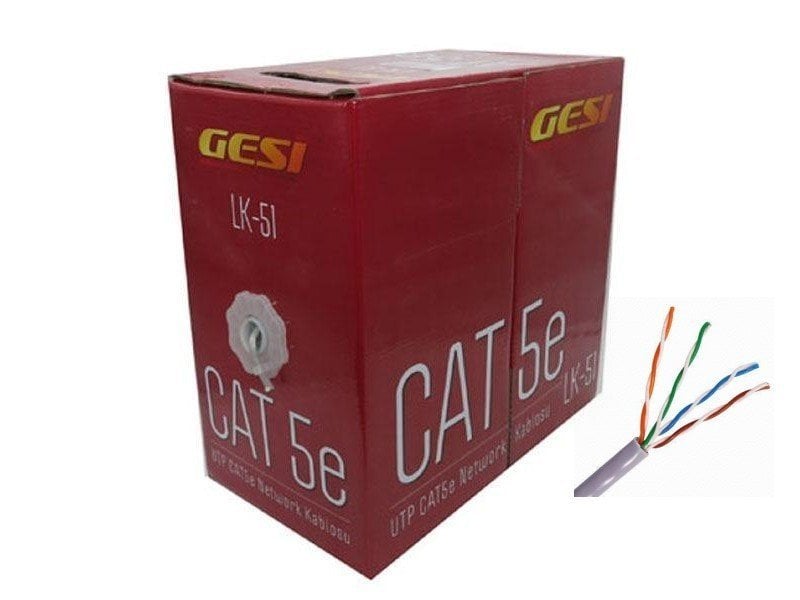 GeSi CAT5 Kablo Gri 305 Metre