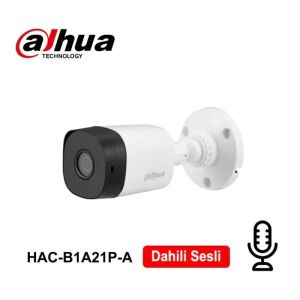 Dahua HAC-B1A21P-A 2mp 3.6mm Bullet HDCVI Kamera Dahili Mikrofonlu