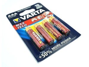 Varta Max Tech AAA İnce Alkalin Kalem Pil 4'lü