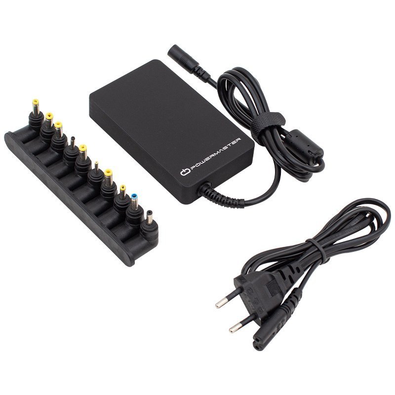 Powermaster 90W 12-20Volt Ayarlı Slim Universal Notebook Adaptör