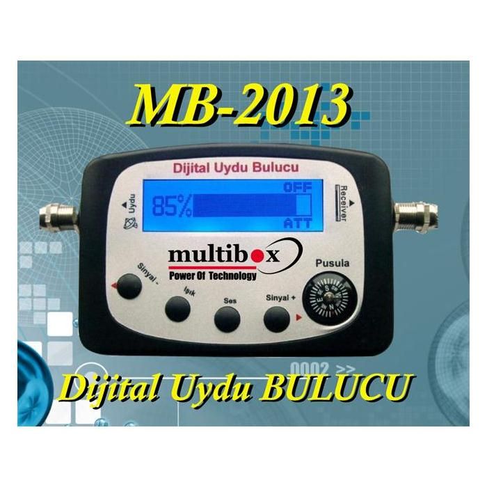 Multibox MB-2014 Mini LCD Ekranlı Pusulalı Dijital Uydu Bulucu