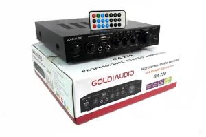 Gold Audio GA299  USB-SD-Mikrofon Girişli 200Watt Stereo Anfi