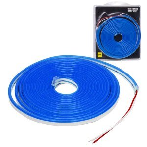 Powermaster 12Volt 5Metre 6x12mm Mavi Neon Led Şerit