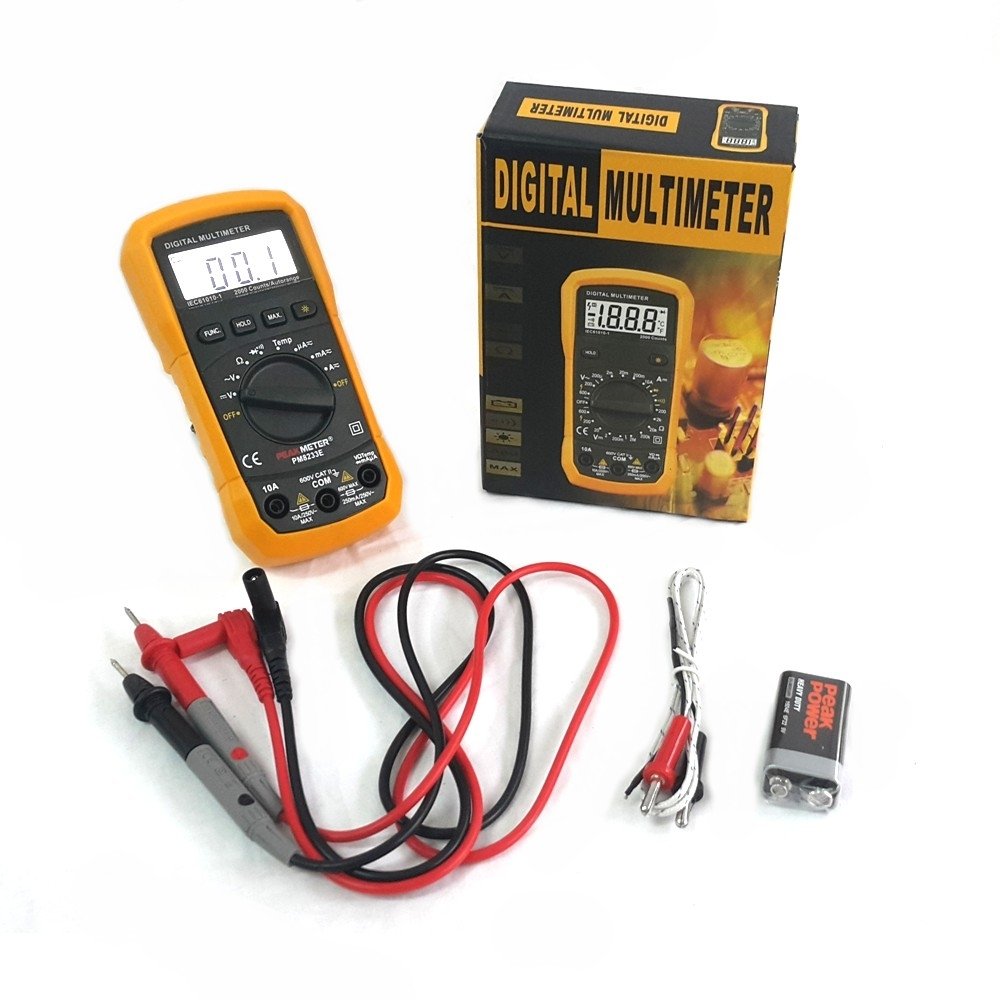 Peakmeter MS 8233E Dijital Multimetre Ölçü Aleti