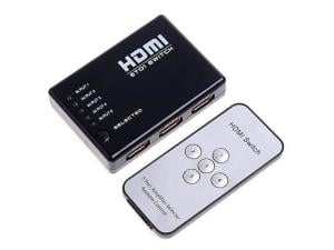 Powermaster 5 port HDMI Switch Kumandalı 3D Uyumlu