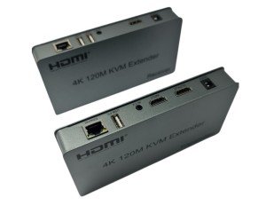 electroon 4K 120Metre HDMI+USB+IR To Cat6 KVM Extender