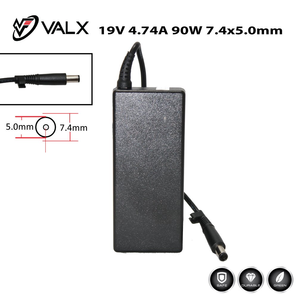 Valx LA-19075 19Volt 4.74A 90W 7.4x5.0mm Notebook Adaptör
