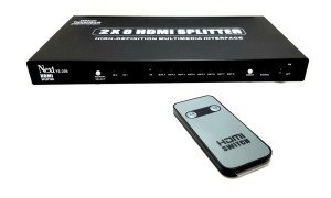 Next YE-209 2x8 HDMI Switch-Splitter Full HD 4K