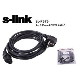 S-link SL-P575 0.75mm 3mt Power Kablo