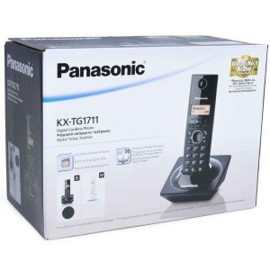 Panasonic KX-TG1711 Telsiz Dect Telefon Siyah