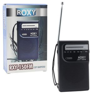 Roxy RXY-150FM Cep Tipi Pilli Mini Analog FM Radyo