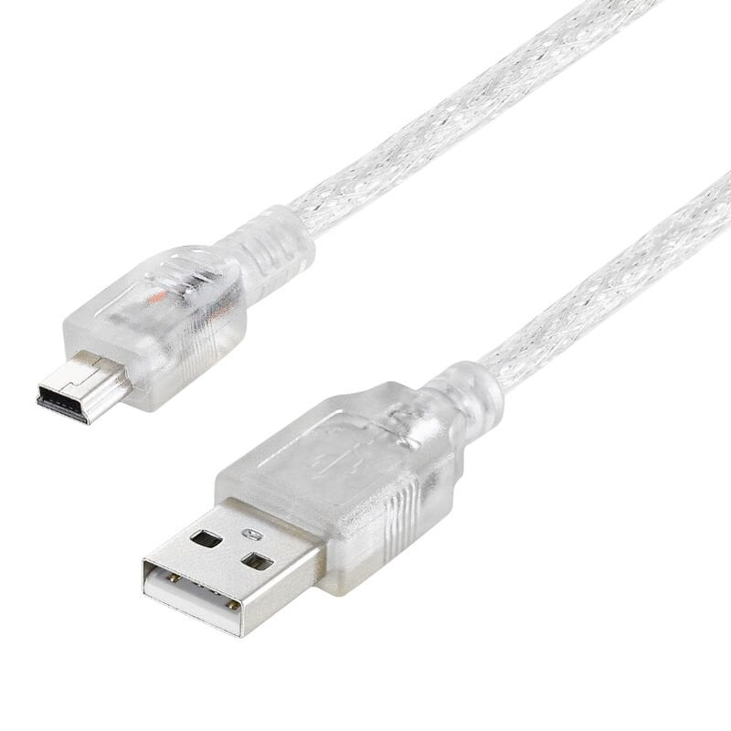 SLink SL-UK5 USB 5pin Kablo 1.5Metre Şeffaf