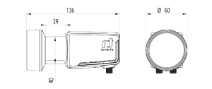 Inverto Essential Twin LNB 0,3dB 4K