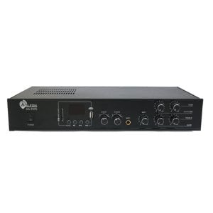 Alfon AA-7070 100W Usb/SD/ BT 70-100V 2 Bölgeli Trafolu Stereo Anfi