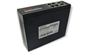 Avenir AV-H1064PLS 4 Port PoE Switch + 2 Port Uplink Gigabit