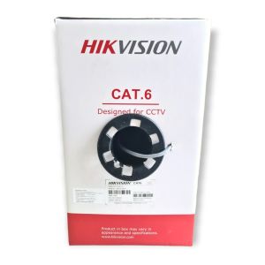 Hikvision DS-1LN6U-G UTP CAT6 Bakır Network Kablosu 23AWG 305mt Gri
