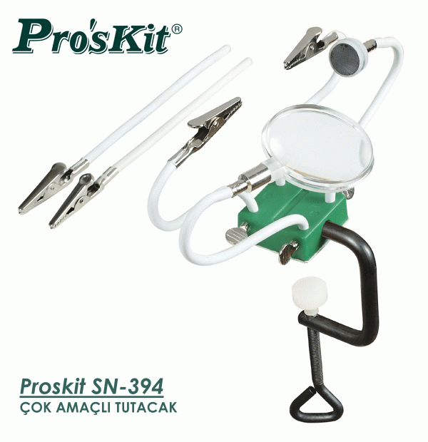 Proskit SN-394 Çok Amaçlı Tutacak Üçüncü El