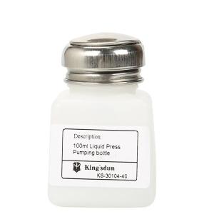 Kingsdun KS-30104-40 Sıvı Dağıtıcı Plastik Şişe 100ml