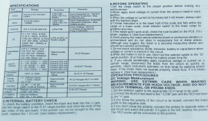 TT-Technic UA200 Pens Ampermetre