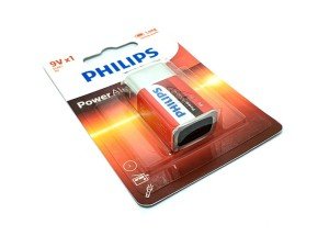 PHILIPS Power Alkalin 9Volt Pil 6LR61